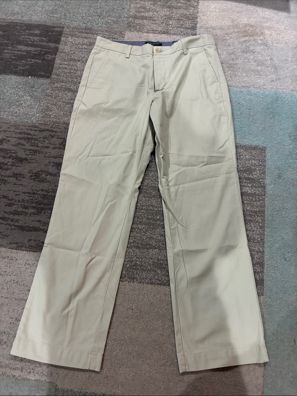 Banana Republic Light Khaki Straight Chinos